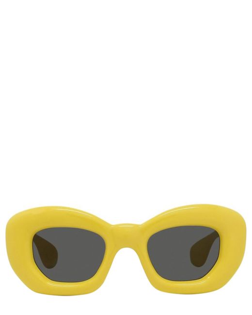 Occhiali da sole lw40117i di Loewe in Yellow