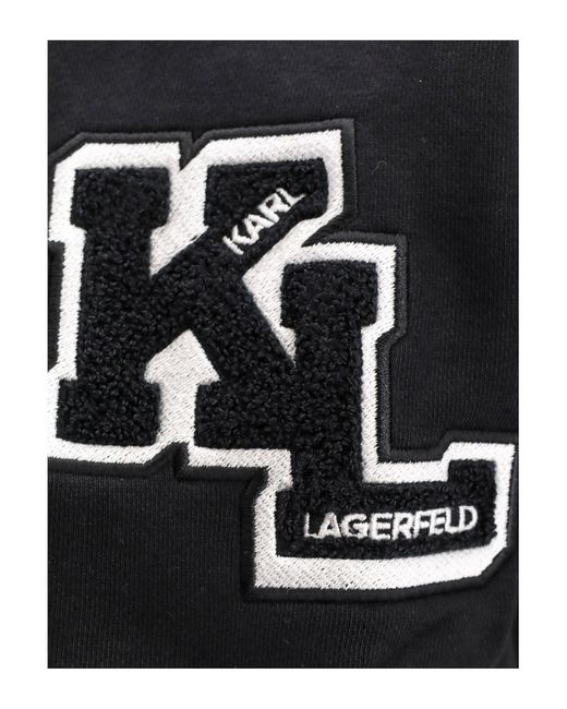 Karl Lagerfeld Black Bomber Jackets