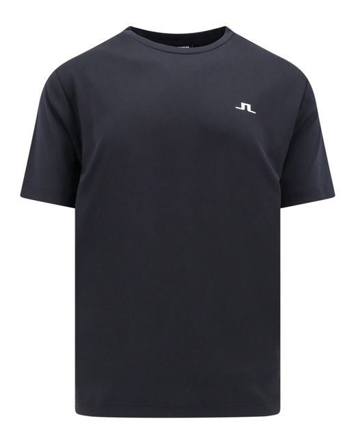 J.Lindeberg Blue T-shirt for men