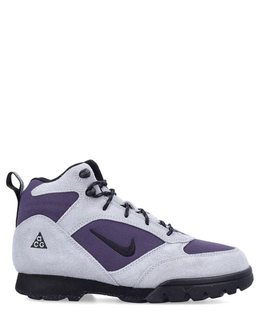 Nike Blue Acg Torre-mid High-top Sneakers for men