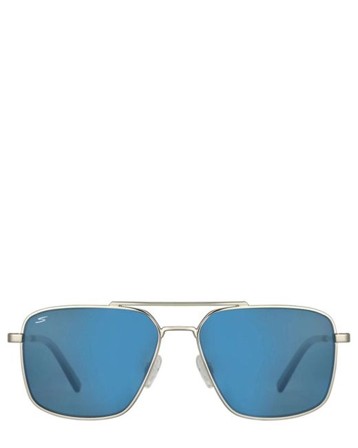 Serengeti Blue Sunglasses Aitkin for men
