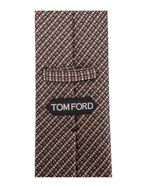 Cravatta di Tom Ford in Brown da Uomo