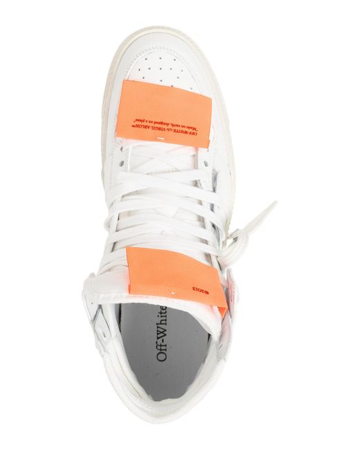 Off-White c/o Virgil Abloh Pink Off Court 3.0 High-top Sneakers for men