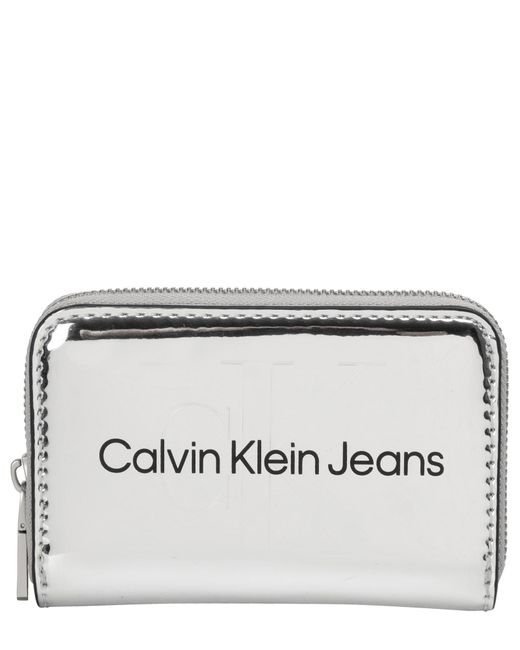 Portafoglio di Calvin Klein in Metallic
