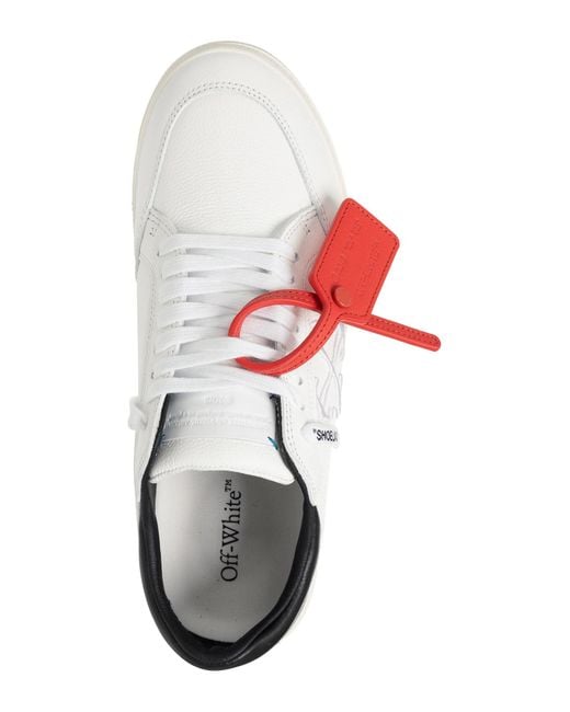 Sneakers vulcanized new low di Off-White c/o Virgil Abloh in White da Uomo