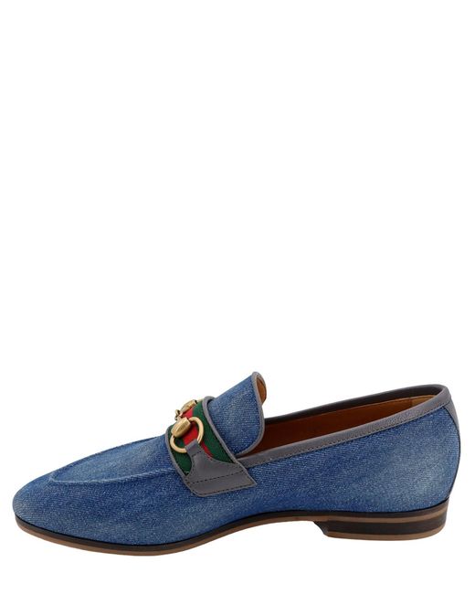 Gucci Blue Loafers for men