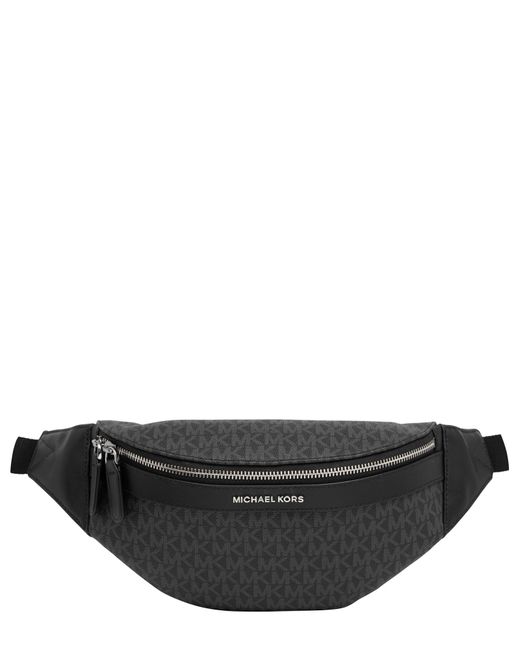Michael Kors Black Greyson Belt Bag for men