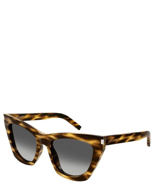 Saint Laurent Metallic Sunglasses Sl 214 Kate