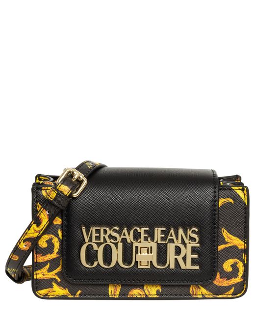 Versace Jeans Black Sketch Couture Mini Bag