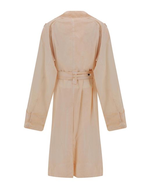 Trench oversized di Quira in Natural