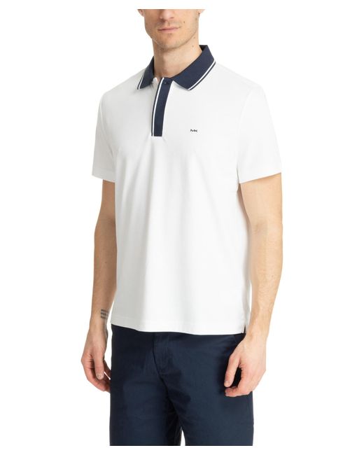 Michael Kors White Polo Shirt for men