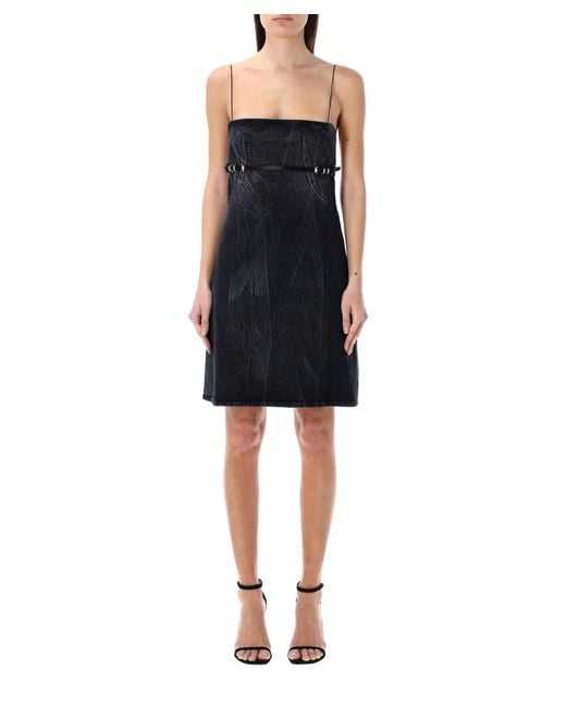 Givenchy Black Voyou Mini Dress