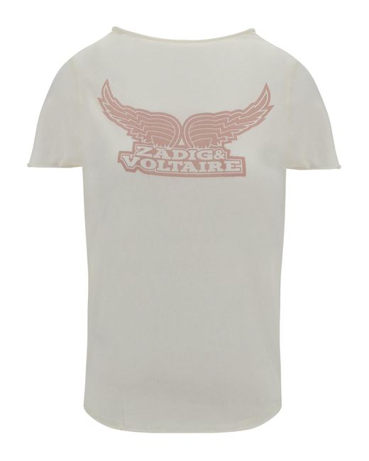 Zadig & Voltaire Gray Tunisien T-shirt
