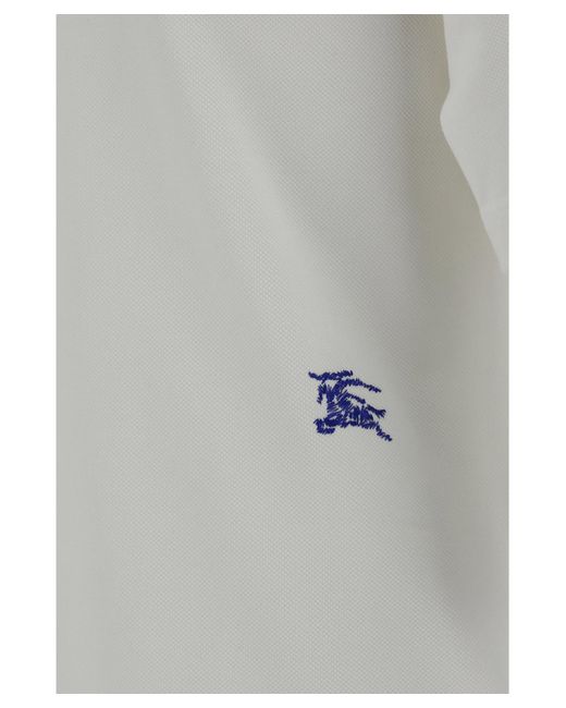 Burberry Gray Polo Shirt for men
