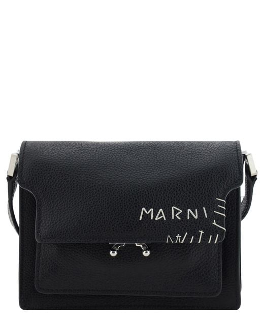 Marni Black Trunk Shoulder Bag