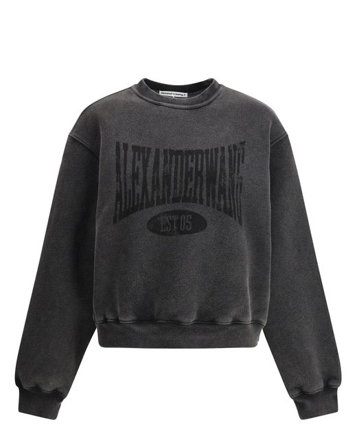 Felpa di Alexander Wang in Black