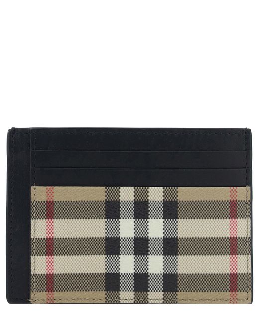 Burberry Natural Check Archivio Wallet for men