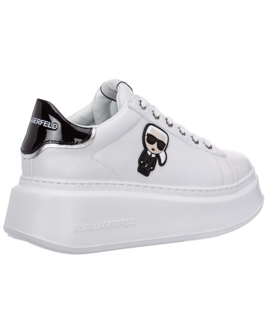 Karl Lagerfeld Shoes Leather Trainers Sneakers K/ikonic Anakapri in White |  Lyst Canada