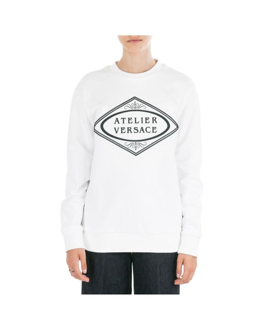 Versace White Women's Sweatshirt