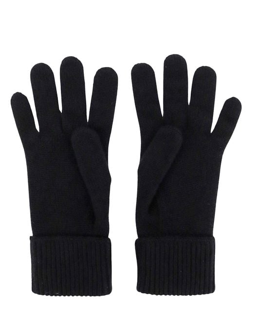 Burberry Black Gloves for men