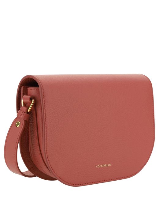 Coccinelle Red Dew Crossbody Bag
