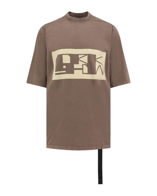 Rick Owens Natural T-shirt for men