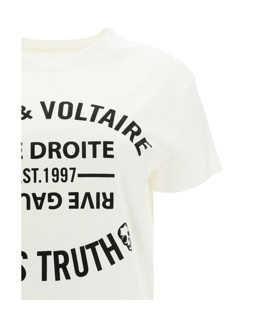 T-shirt walk blason di Zadig & Voltaire in White