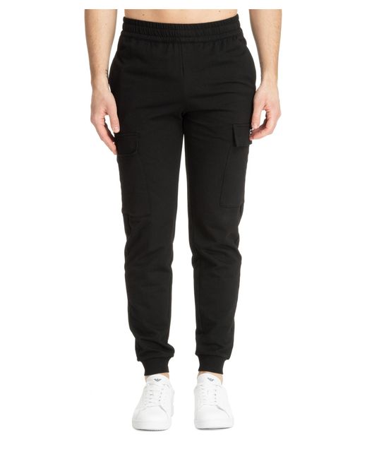 EA7 Black Train Core Sweatpants for men