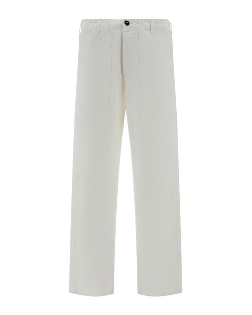 Fortela Gray Fatigue Trousers for men