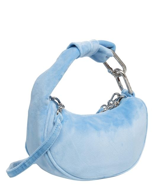 Juicy Couture Blue Blossom Small Hobo Bag