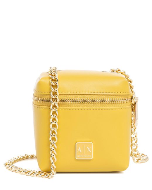 Borsa a tracolla di ARMANI EXCHANGE in Yellow