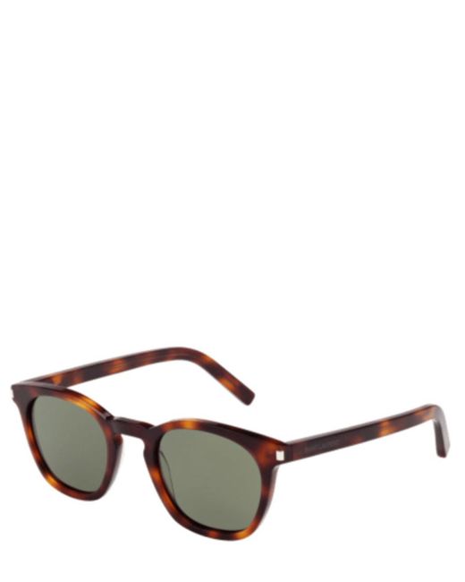 Saint Laurent Metallic Sunglasses Sl 28