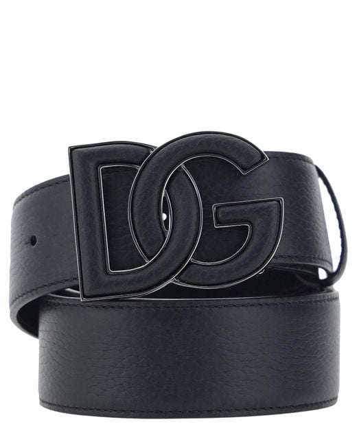 Dolce & Gabbana Black Belt for men