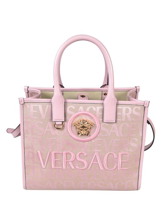 Versace Pink Tote Bag