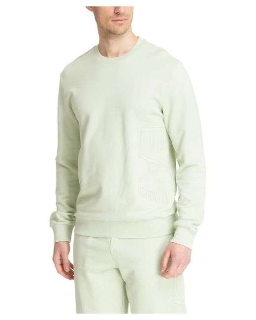 Felpa di EA7 in Green da Uomo