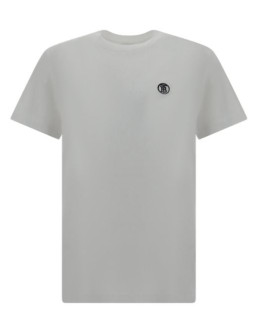Burberry Gray Parker T-shirt for men