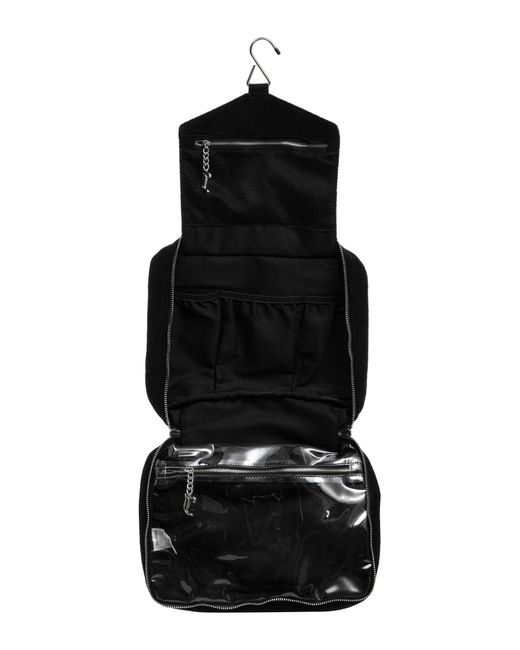 Juicy Couture Black Iris Towelling Toiletry Bag