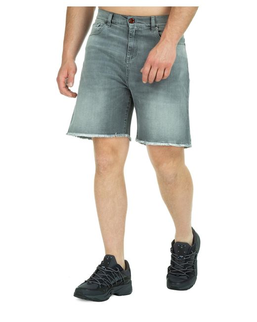Vision Of Super Gray Denim Shorts for men