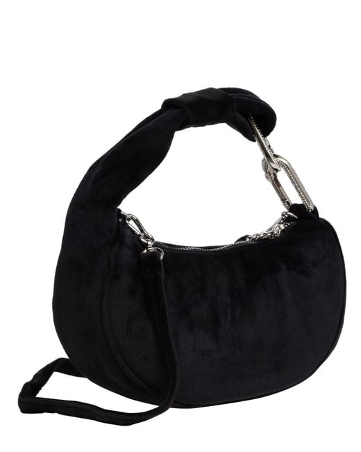Juicy Couture Black Blossom Small Hobo Bag