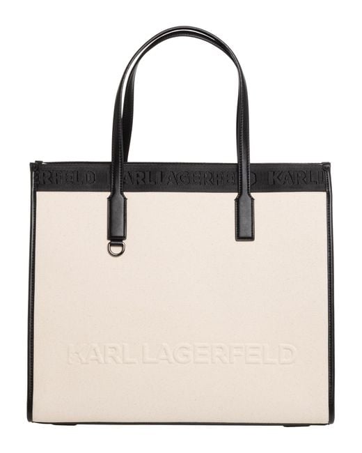 Karl Lagerfeld Natural K/skuare Cara Loves Karl Cara Loves Karl Tote Bag