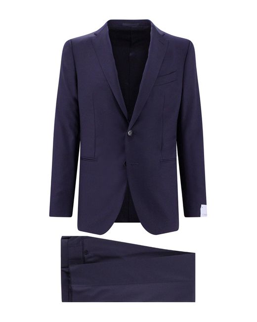 Caruso Blue Manon Suit for men