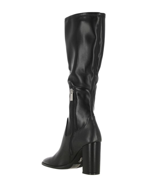 Steve Madden Blogger Heeled Boots in Black | Lyst