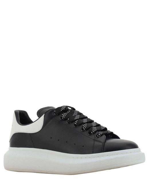 Sneakers oversize di Alexander McQueen in Black da Uomo