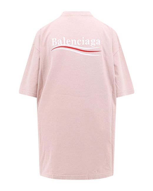 T-shirt di Balenciaga in Pink