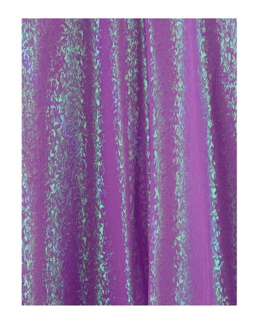 Forte Forte Purple Iris Long Dress
