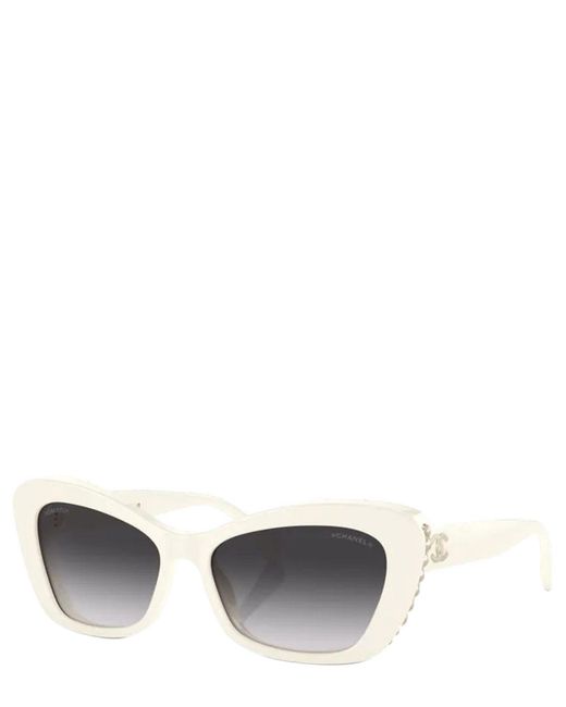 Chanel White Sunglasses 5481h Sole