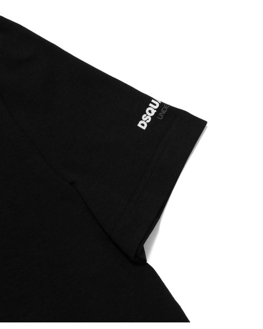 DSquared² Black 2 Pack Undershirt for men
