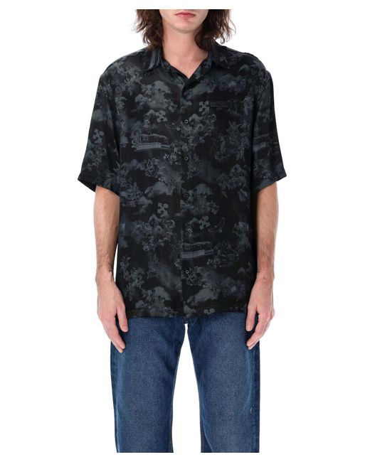 Camicia fresco bowling di Off-White c/o Virgil Abloh in Black da Uomo