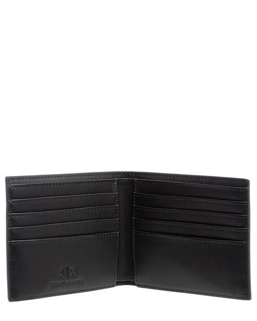 Portafoglio di ARMANI EXCHANGE in Black da Uomo