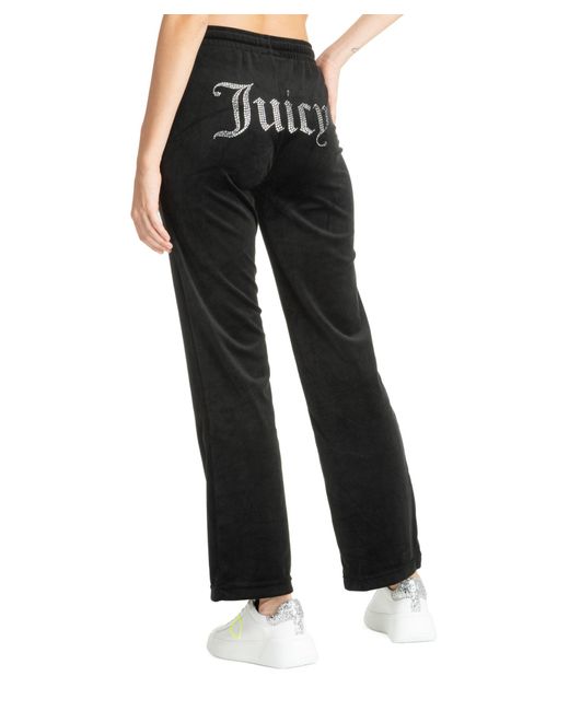 Juicy Couture Black Tina Sweatpants